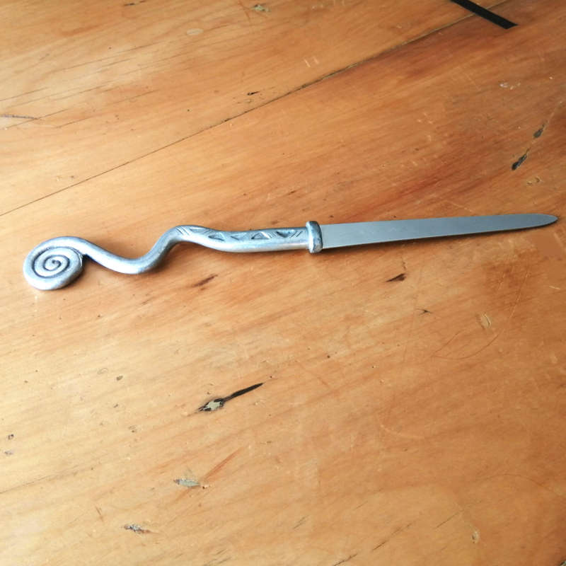 Carrol Boyes Pewter Letter Opener New Coil Tavanic