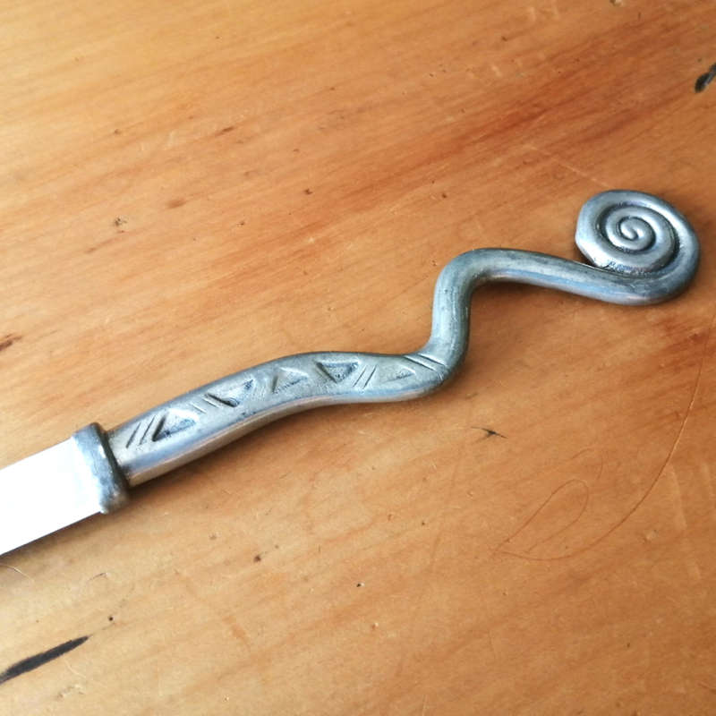 Carrol Boyes Pewter Letter Opener New Coil Tavanic