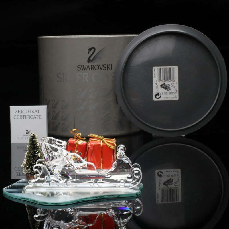 Swarovski Crystal Exquisite Accents Christmas Sleigh 205165