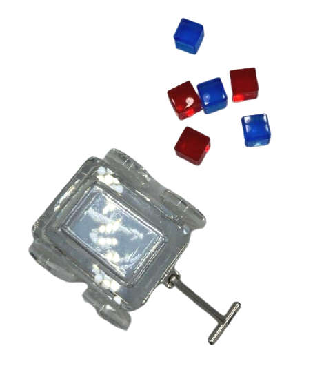 Swarovski Crystal Memories - Toy Wagon with Blocks