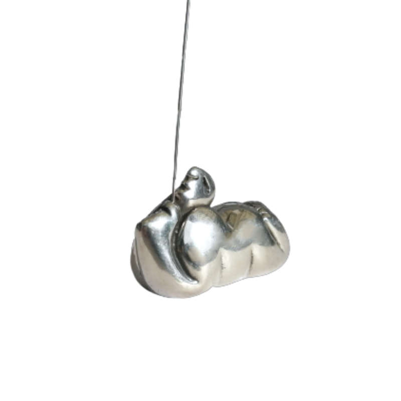 Carrol Boyes  Pewter Man Figure Photo Holder