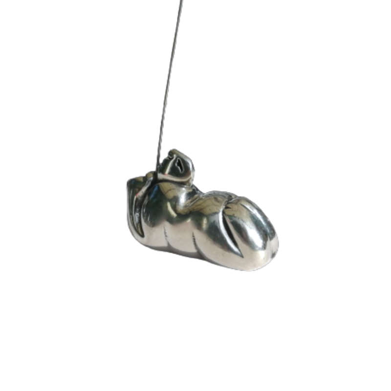 Carrol Boyes  Pewter Man Figure Photo Holder