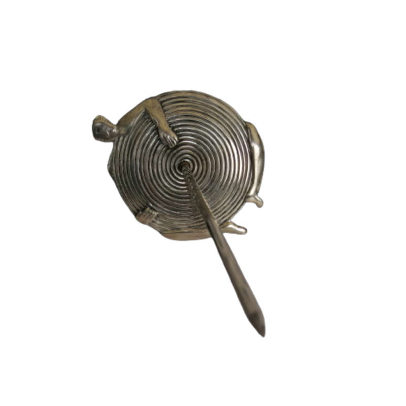 Carrol Boyes  Pewter Coil Man Figure Paper Spike