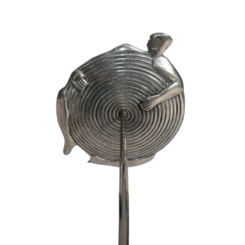 Carrol Boyes  Pewter Coil Man Figure Paper Spike