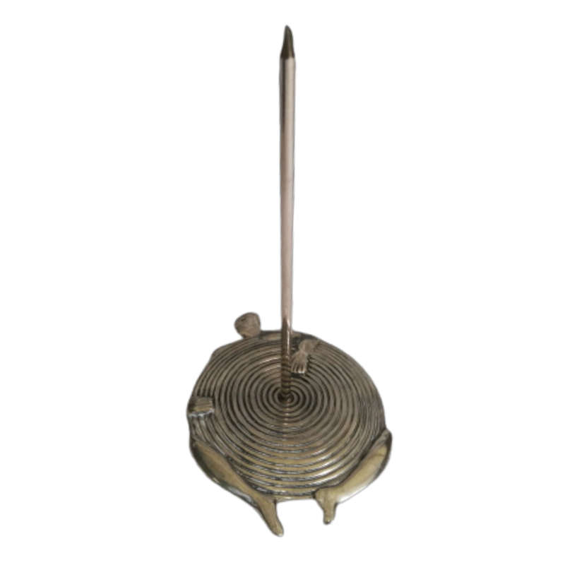Carrol Boyes  Pewter Coil Man Figure Paper Spike