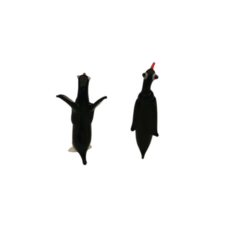 Mid-Century Whimsical Miniature Pair of Penguins