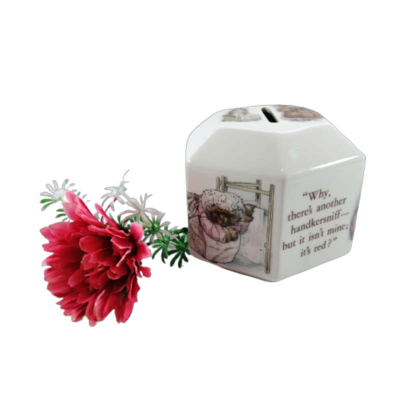 Wedgwood Beatrix Potter Mrs Tiggy - Winkle Money Box