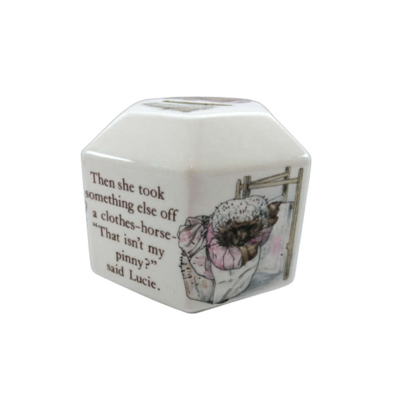 Wedgwood Beatrix Potter Mrs Tiggy - Winkle Money Box
