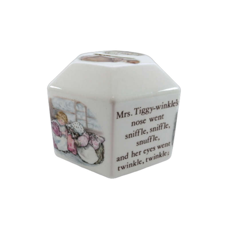 Wedgwood Beatrix Potter Mrs Tiggy - Winkle Money Box