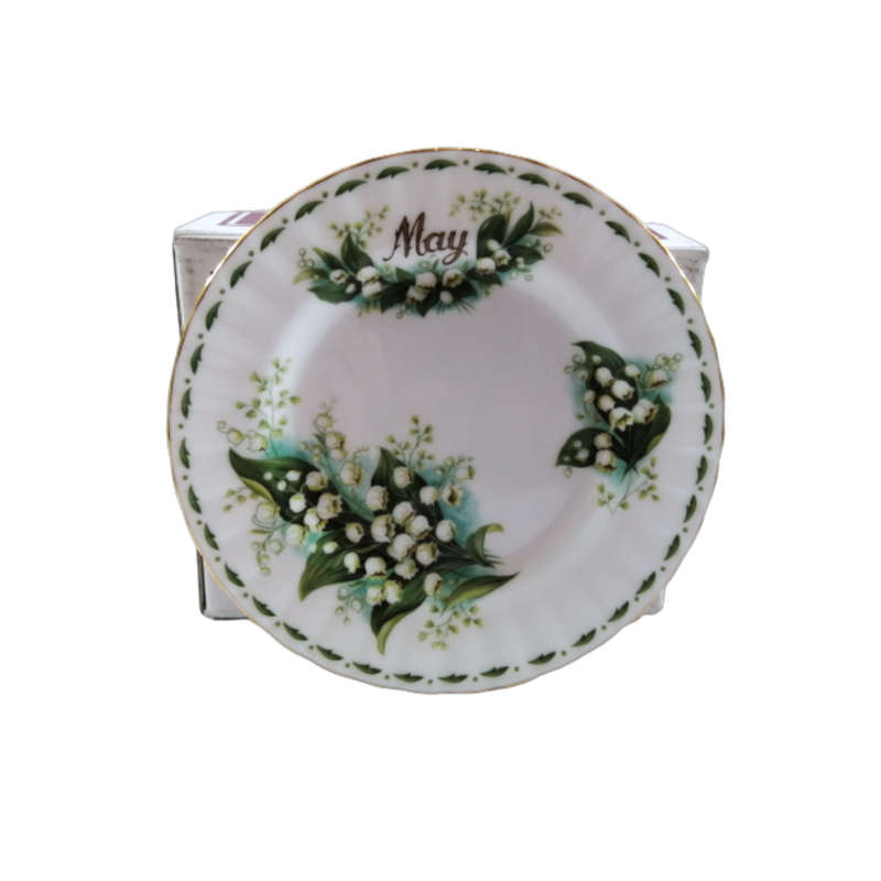 Royal Albert`s May Flower of the Month, Lilly of the Valley Breakfast Set