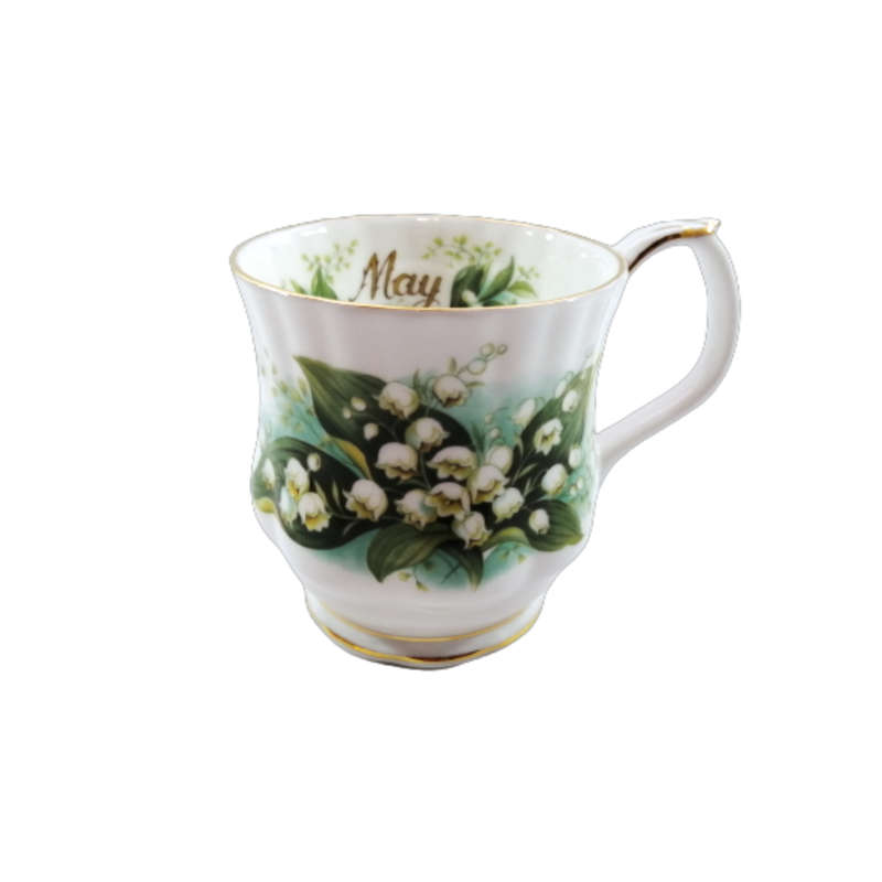 Royal Albert`s May Flower of the Month, Lilly of the Valley Breakfast Set