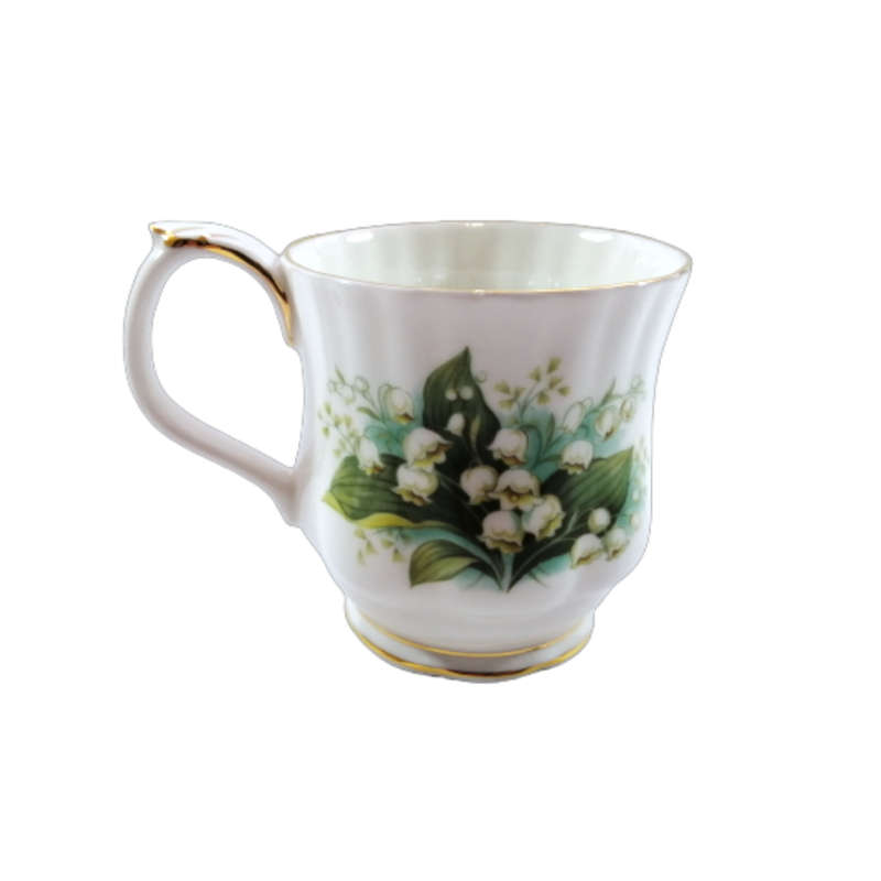 Royal Albert`s May Flower of the Month, Lilly of the Valley Breakfast Set
