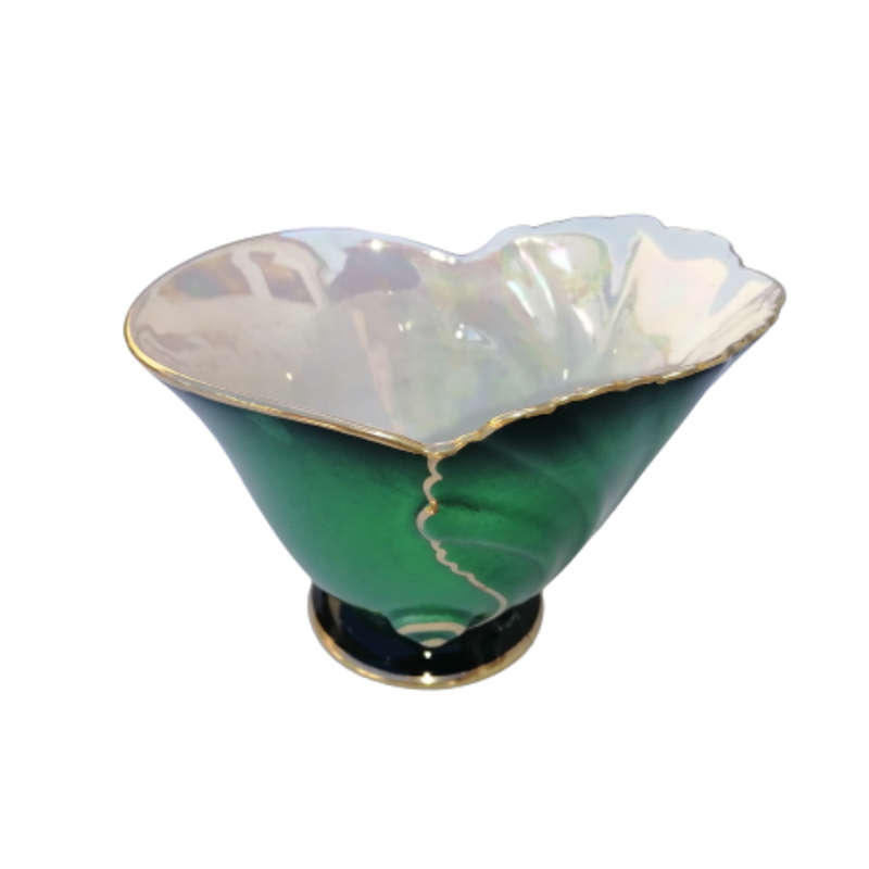 Carlton Wear Bert Royale Green Bowl Dish
