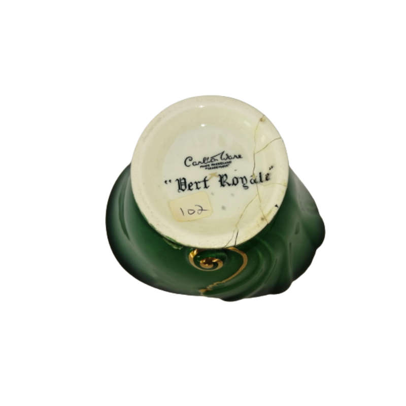 Carlton Wear Bert Royale Green Bowl Dish
