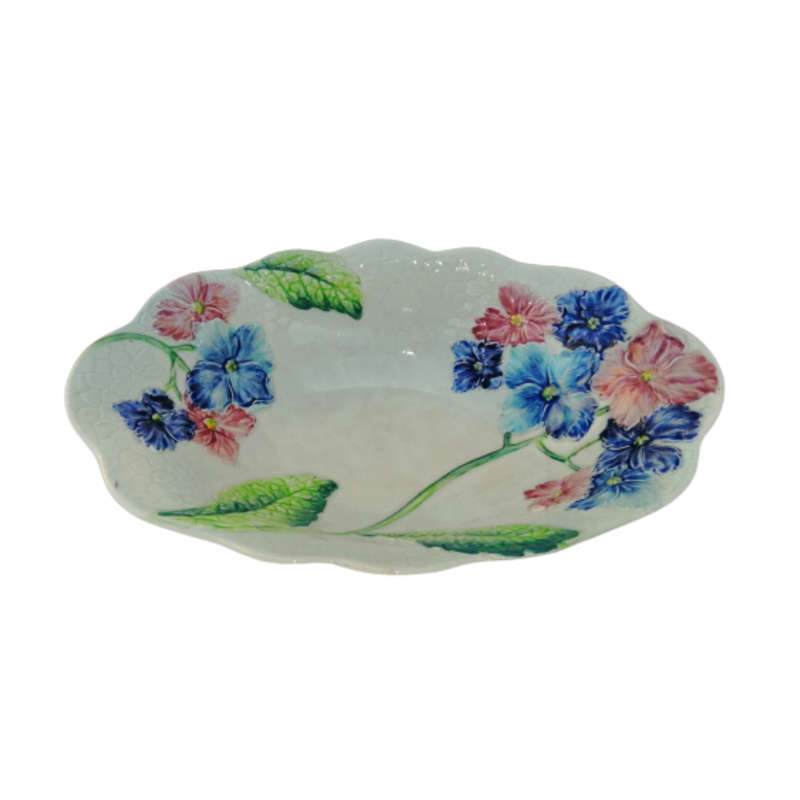 Carlton Wear Australia Hydrangea Design Embossed Salad Dish