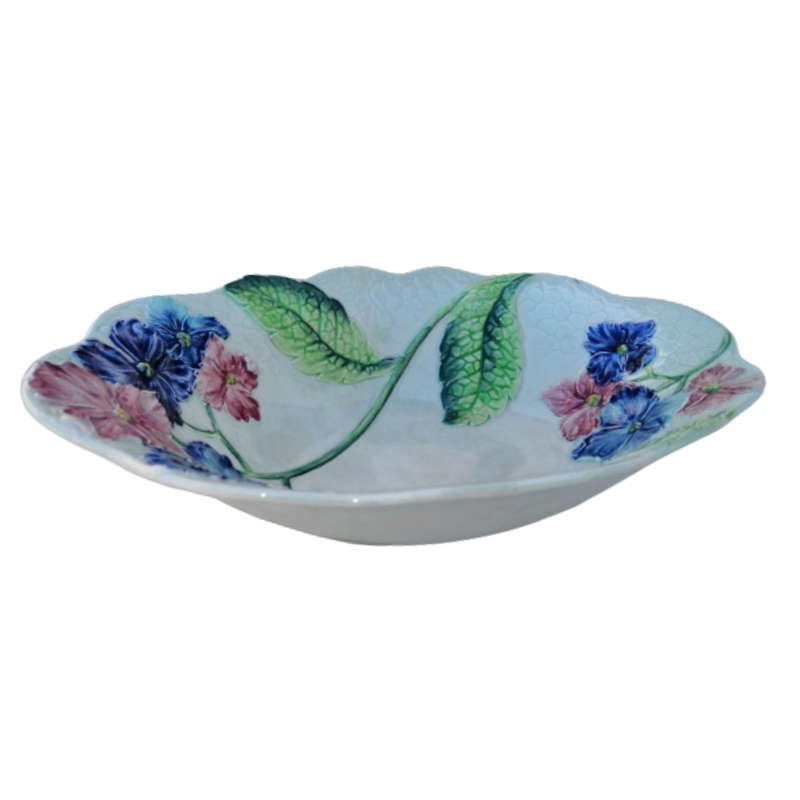 Carlton Wear Australia Hydrangea Design Embossed Salad Dish