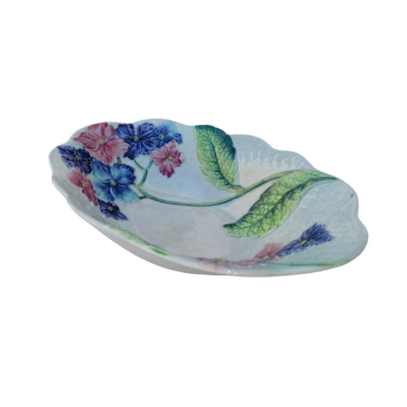 Carlton Wear Australia Hydrangea Design Embossed Salad Dish