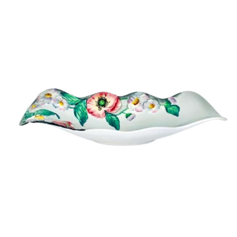 Carlton Wear Australia Poppies & Daisies oval shape bowl