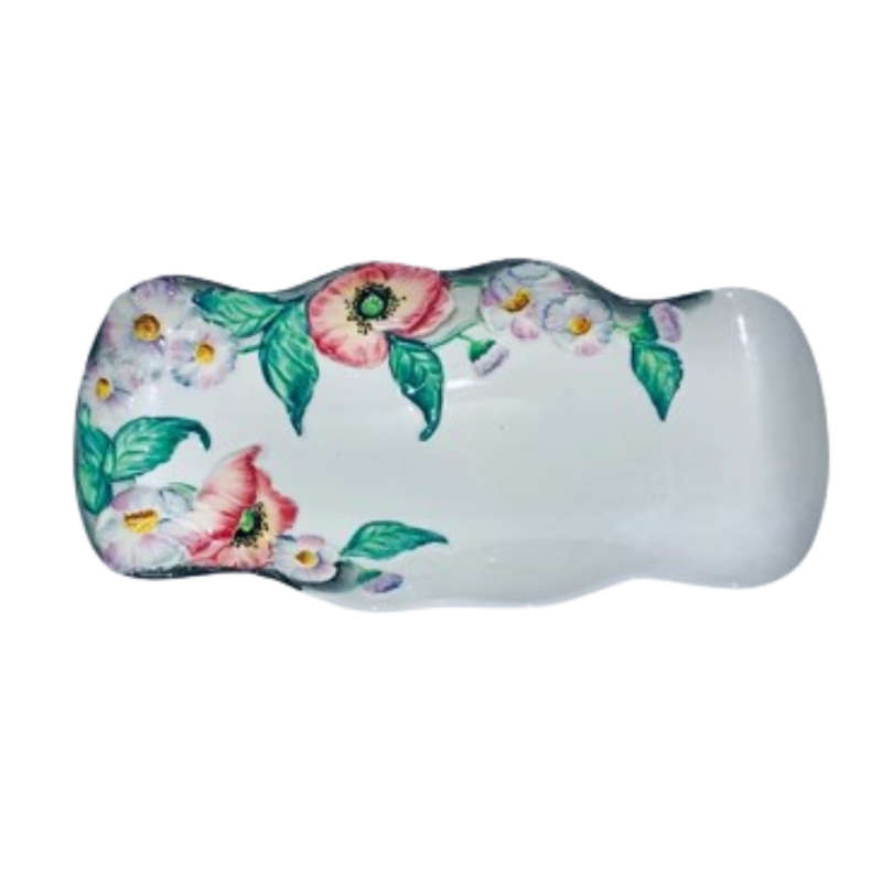 Carlton Wear Australia Poppies & Daisies oval shape bowl