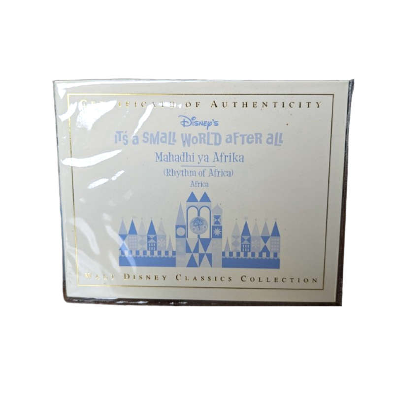 Walt Disney Classic Collection It`s A Small World Africa Mahadhi Ya Afrika Rhythm Of Africa