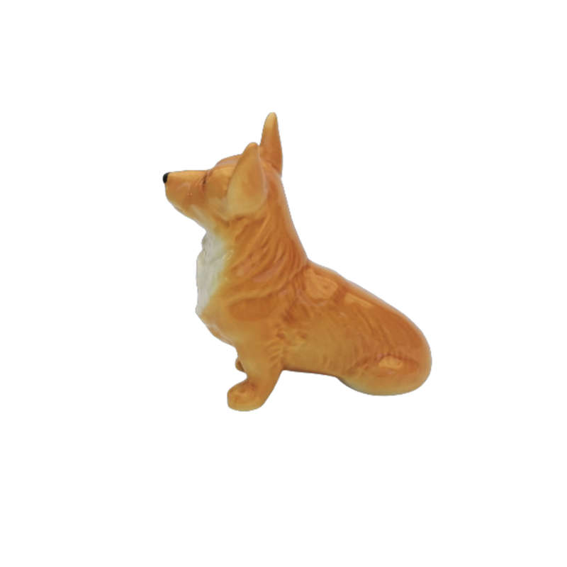 Sylvac Dog Corgi 3128 England Vintage Figurine