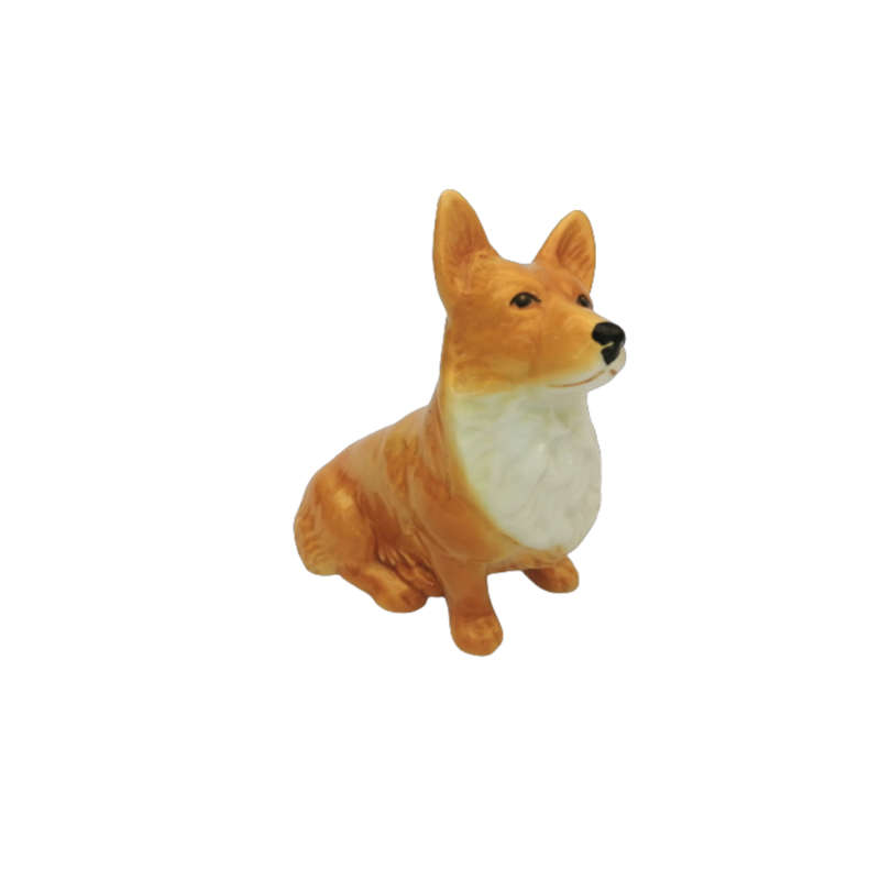 Sylvac Dog Corgi 3128 England Vintage Figurine