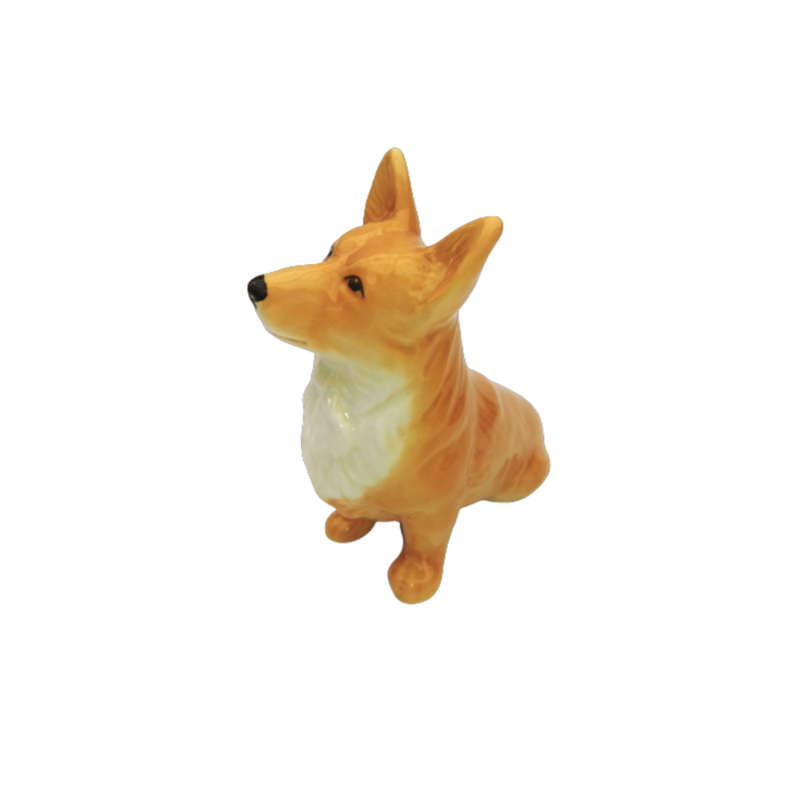 Sylvac Dog Corgi 3128 England Vintage Figurine