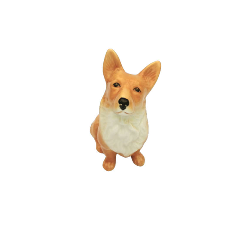 Sylvac Dog Corgi 3128 England Vintage Figurine