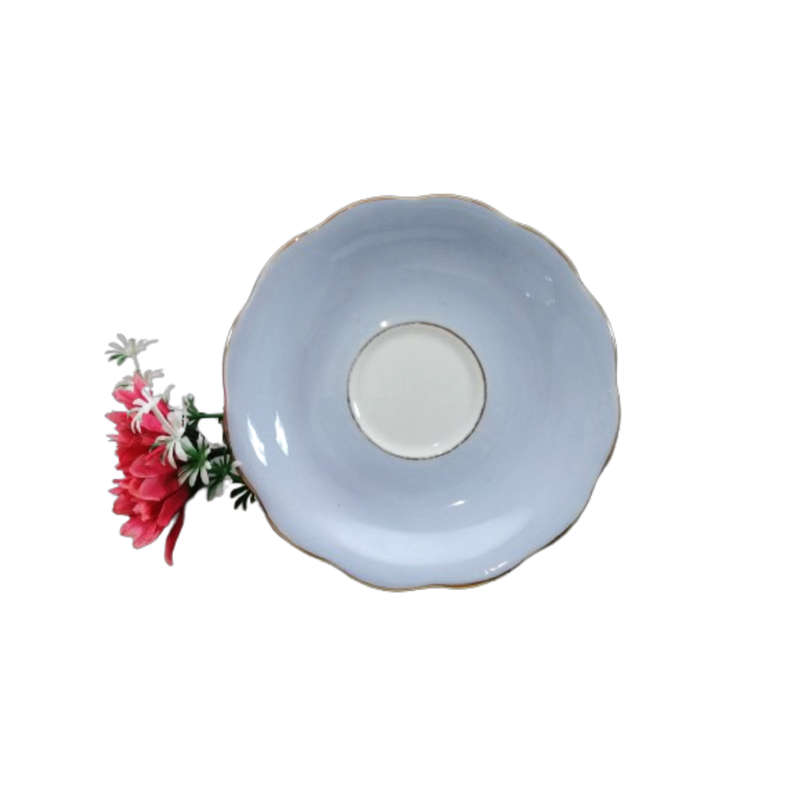 Royal Standard Blue Saucer Fine Bone China England