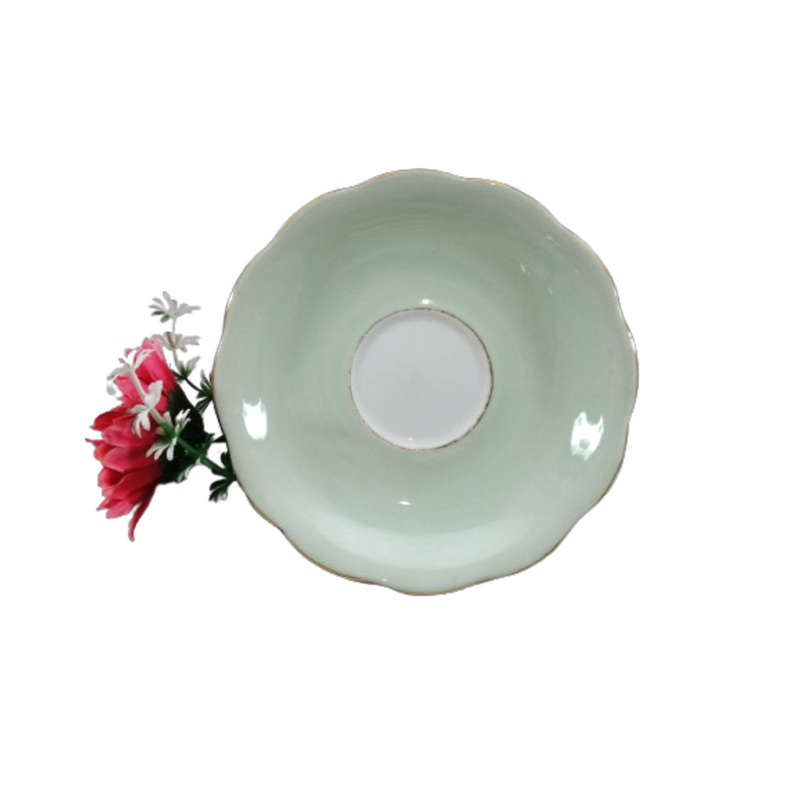 Royal Standard Green Saucer Fine Bone China England