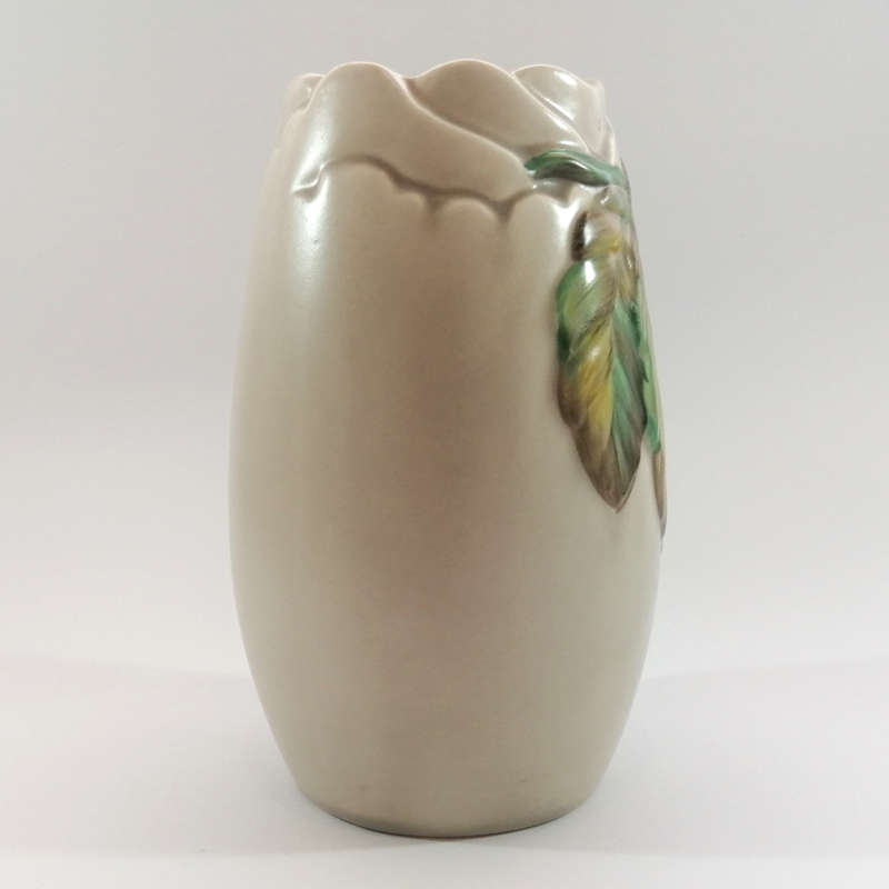 Clarice Cliff Art Deco Hand Painted Chestnut Vase