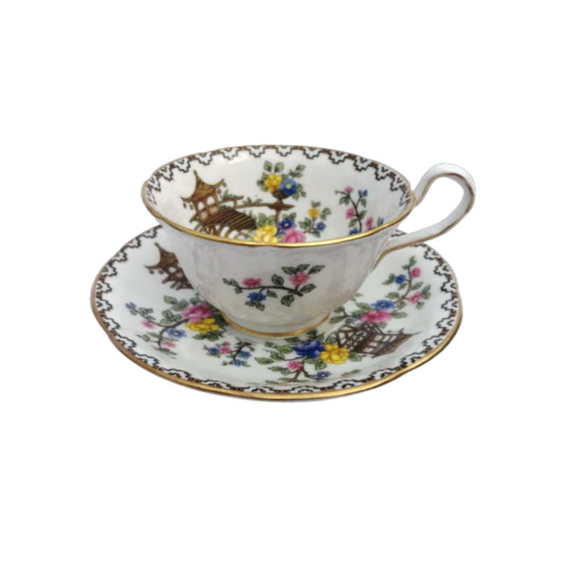 Aynsley Vintage Pagoda Design Trio