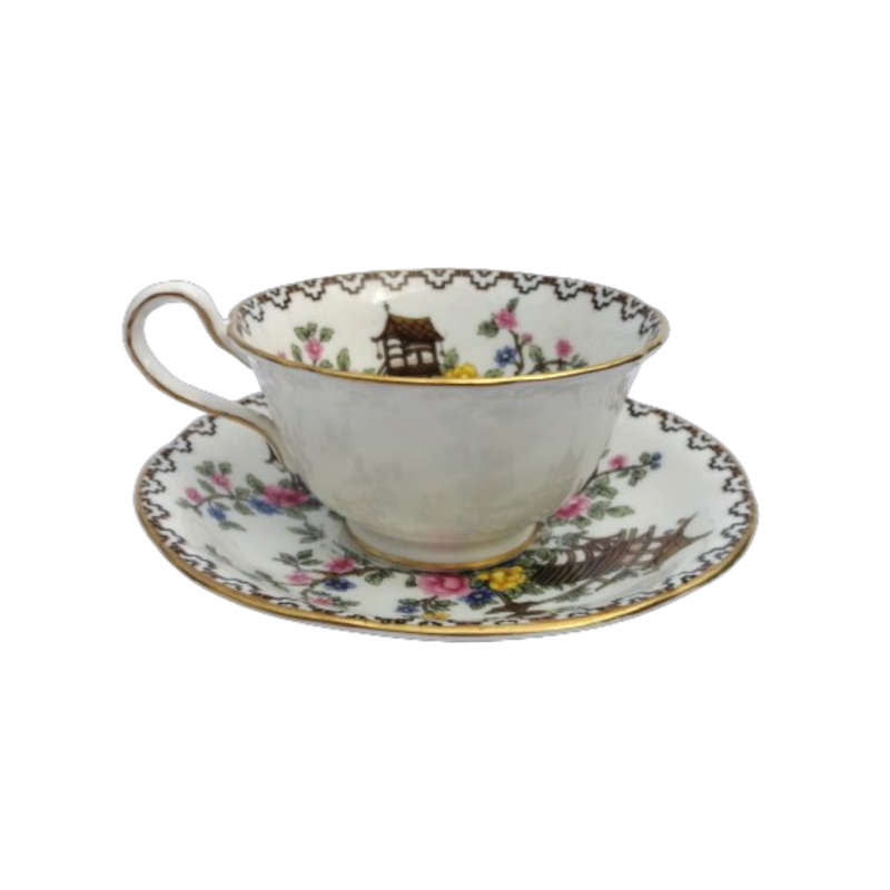 Aynsley Vintage Pagoda Design Trio