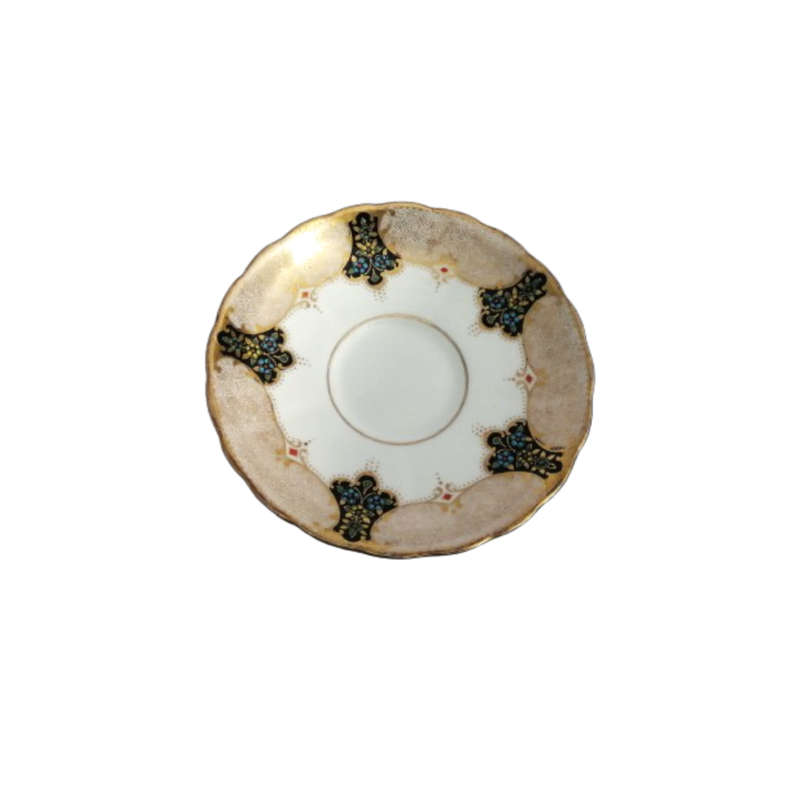 Plant Tuscan Trio Art Deco Black with Gold Accents
