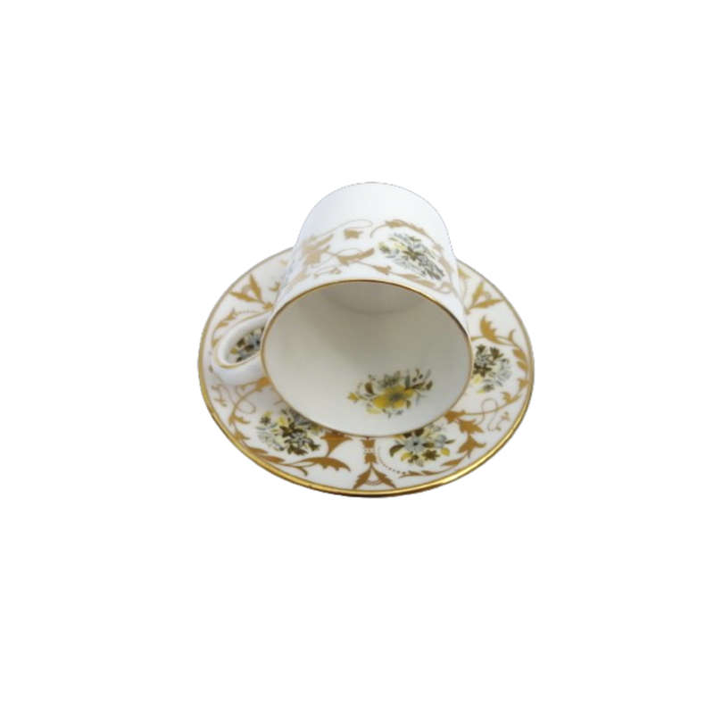 Royal Crown Derby Demitasse Duo Grosvenor with Gold Accents