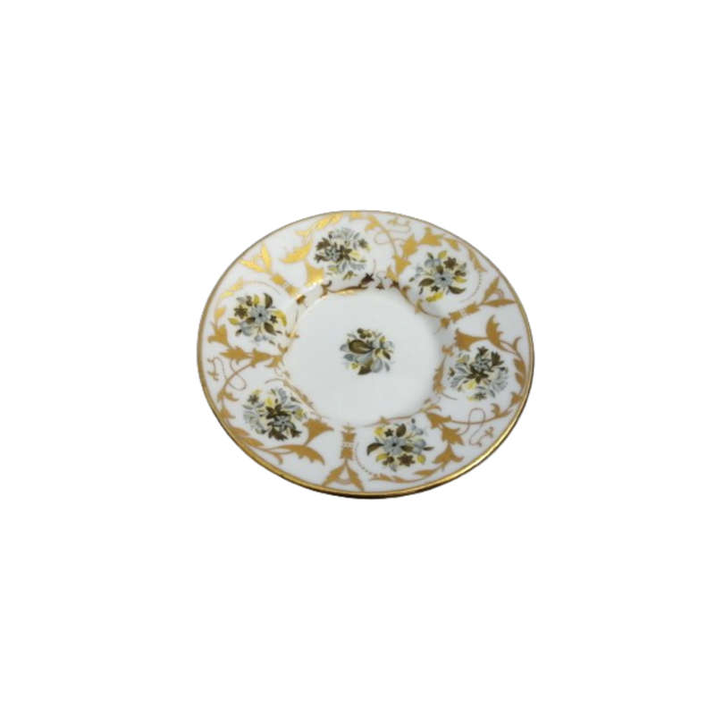 Royal Crown Derby Demitasse Duo Grosvenor with Gold Accents