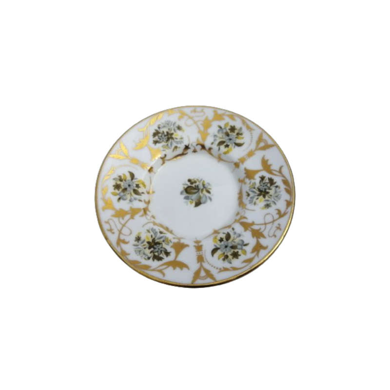 Royal Crown Derby Demitasse Duo Grosvenor with Gold Accents