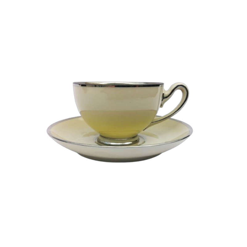 Kjobenhavns Maleria Duo Pale Yellow with Gold Accents