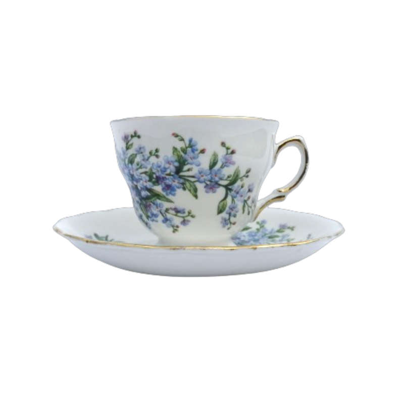 Royal Vale Blue Flower Duo