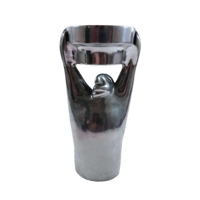 Carrol Boyes Functional Art Pewter Chunky Candle Stand
