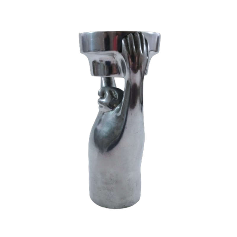 Carrol Boyes Functional Art Pewter Chunky Candle Stand