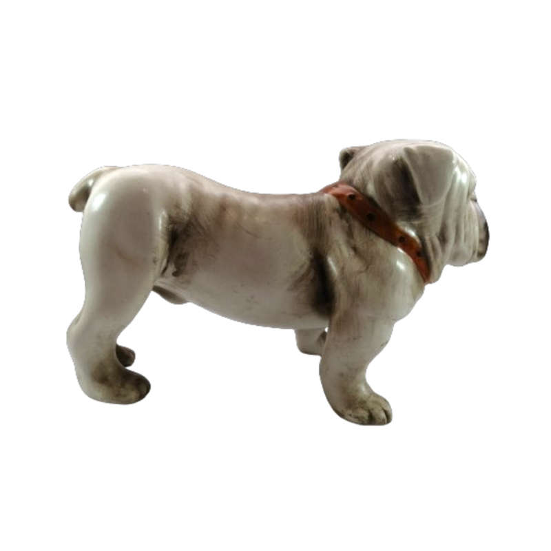 X-Large Faiarte Ceramic Figurine of an English Bulldog