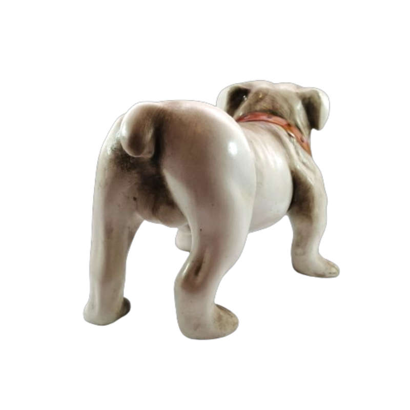 X-Large Faiarte Ceramic Figurine of an English Bulldog