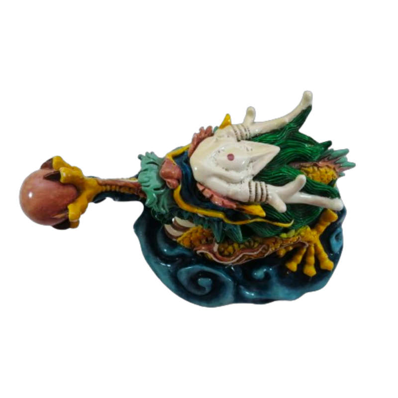 Large Oriental Chinese Pottery Dragon Sculpture Hand Made