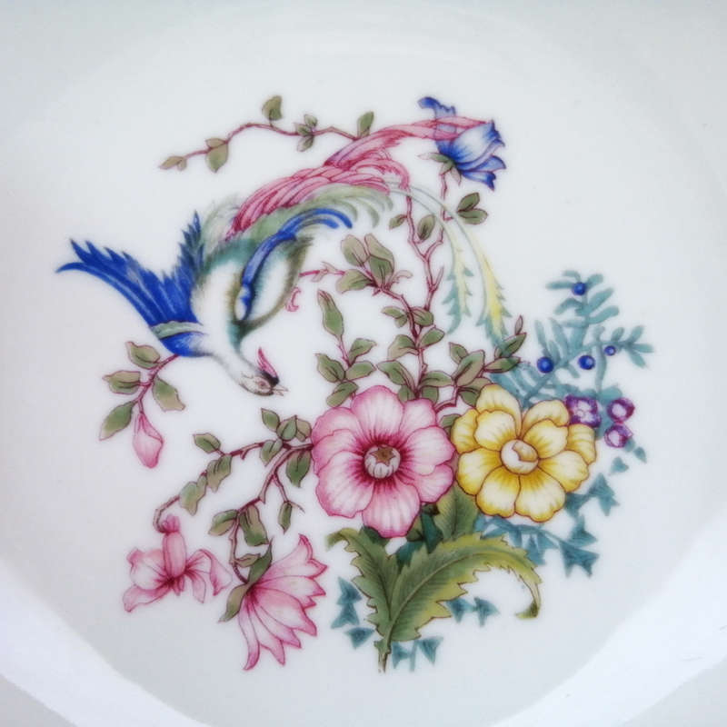 Rosenthal Footed Dish Phoenix Bird Design