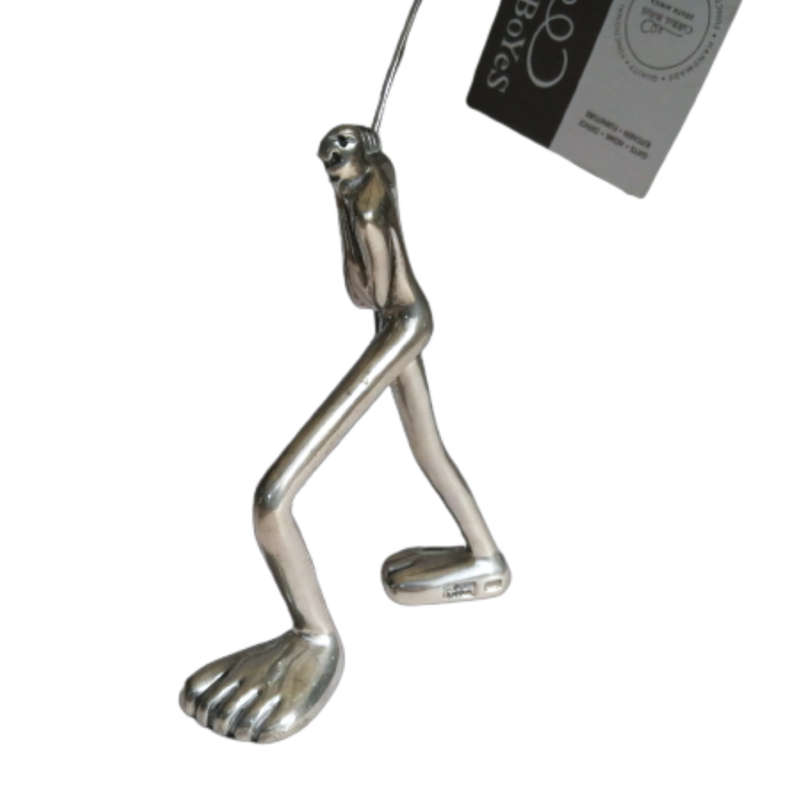 Carrol Boyes Functional Art Pewter Large Photo Holder Man