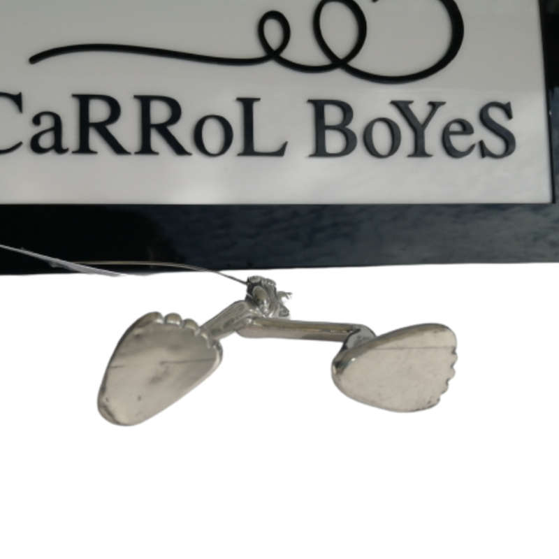 Carrol Boyes Functional Art Pewter Large Photo Holder Man
