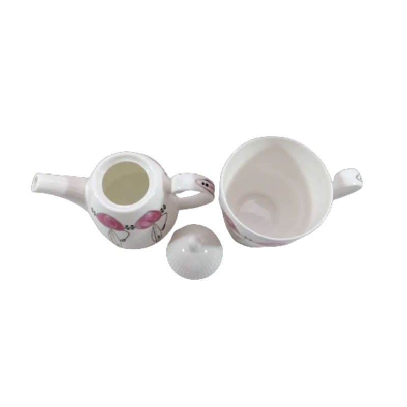 Hudson & Middleton Fine Bone China Stacking Tea for 1 Set Scottish Rose