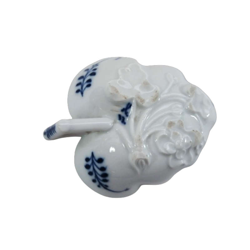 Meissen Porcelain Leaf Shaped Pickle Dish Porzellan Schale Sorbet