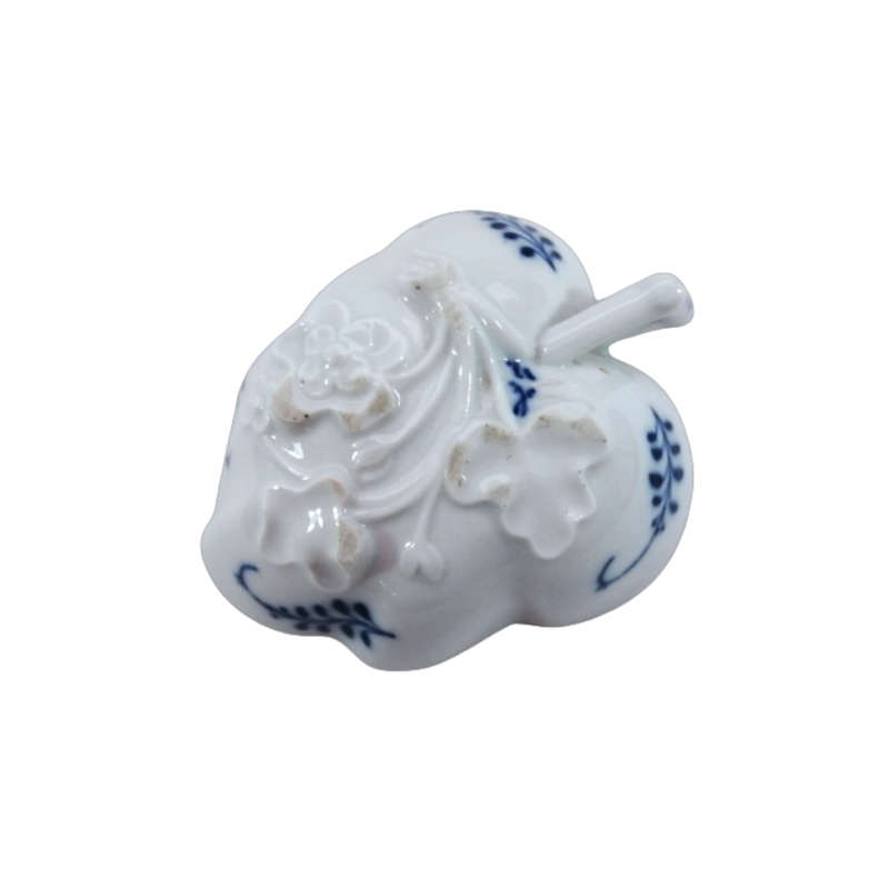 Meissen Porcelain Leaf Shaped Pickle Dish Porzellan Schale Sorbet